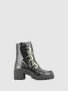 Botins com Fecho em Preto